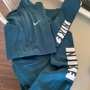 nike leggings with matching jacket
